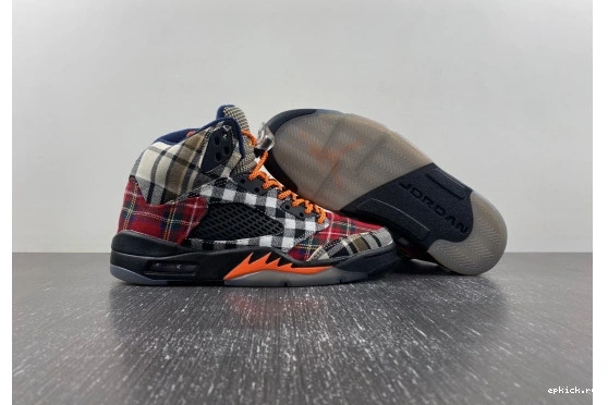Cheap EP Retro FD4814-008 Jordan  5 FD4814-008 Plaid 0204